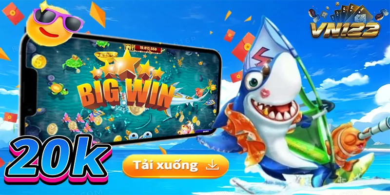 Hình ảnh thế giới đại dương với các loài cá và súng bắn cá, mô tả game bắn cá giải trí tại Win33.